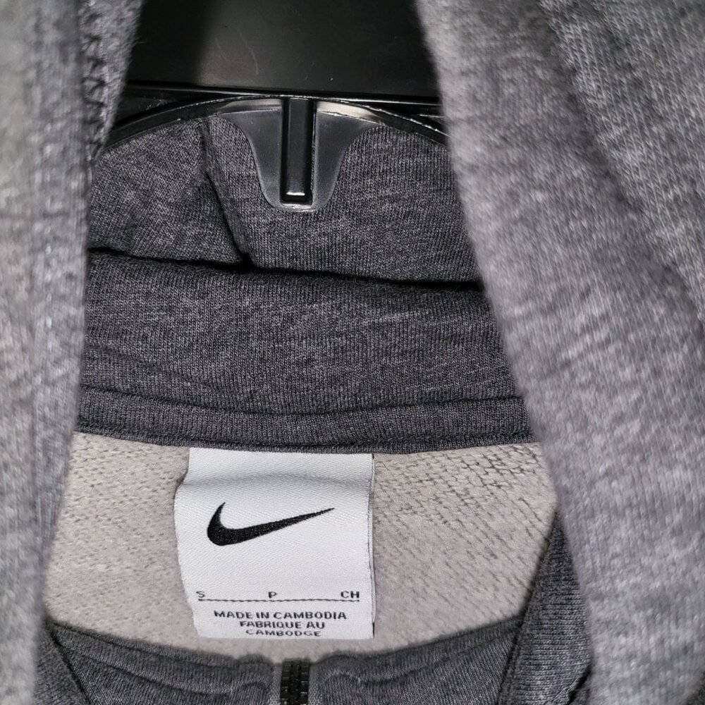 CHELSEA FC Women's Hoodie SMALL Nike Full Zip Up Nothing Stops Up GRAY C3 - Picture 5 of 7